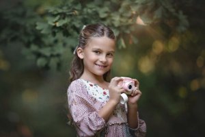 4CV Mobile Cyfrowy Aparat Dla Dziecka 32mp 1080p 3" Hd 2x Obiektyw Selfie + Karta 32gb / Model K / Cat 4