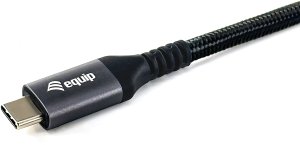 Kabel USB Equip Equip 128384 kabel USB USB4 Gen 2x2 3 m USB C Czarny 3