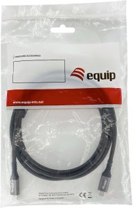 Kabel USB Equip Equip 128384 kabel USB USB4 Gen 2x2 3 m USB C Czarny 6