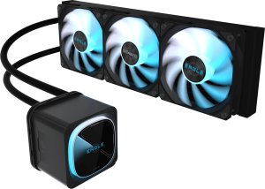 Chłodzenie wodne Gigabyte GIGABYTE EAGLE 360 Procesor Chłodnica cieczy all-in-one 12 cm Czarny 4 szt. 3