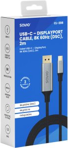 Kabel USB Savio Savio CL-208 kabel USB USB 3.2 Gen 1 (3.1 Gen 1) 2 m USB C Czarny, Szary 4
