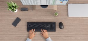 Klawiatura + mysz Natec NATEC STINGRAY 2 KLAWIATURA+MYSZ US BEZPRZEWODOWY TILT WHEEL 3