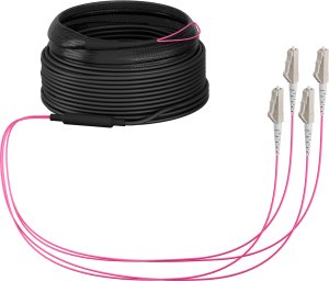 EFB EFB Elektronik O8303S30OM4 kabel InfiniBand / światłowodowy 30 m 4x LC U-DQ(ZN) BH Beżowy, Czarny, Purpurowy 2