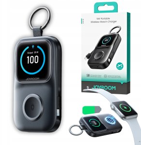 Powerbank Joyroom Joyroom JR-W19 5000 mAh z ładowaniem bezprzewodowym zegarka 5 W czarny 2
