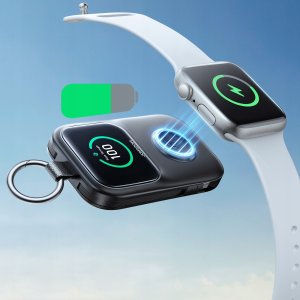 Powerbank Joyroom Joyroom JR-W19 5000 mAh z ładowaniem bezprzewodowym zegarka 5 W czarny 8