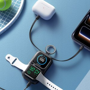 Powerbank Joyroom Joyroom JR-W19 5000 mAh z ładowaniem bezprzewodowym zegarka 5 W czarny 9