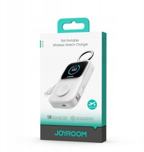 Powerbank Joyroom Joyroom JR-W19 5000 mAh z ładowaniem bezprzewodowym zegarka 5 W biały 13