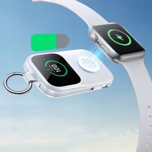 Powerbank Joyroom Joyroom JR-W19 5000 mAh z ładowaniem bezprzewodowym zegarka 5 W biały 8