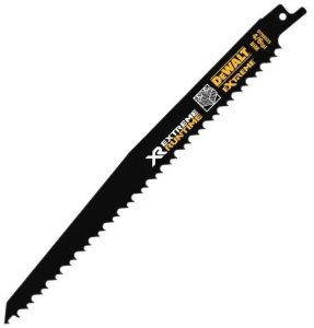 Dewalt xtreme runtime 230mm (9") 6tpi recip blade-5pk 3