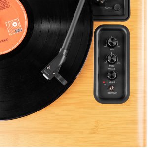 Gramofon Audizio Gramofon HIFI BT Laredo jasnobrązowy Audizio one size 13