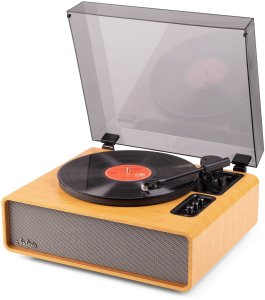 Gramofon Audizio Gramofon HIFI BT Laredo jasnobrązowy Audizio one size 3