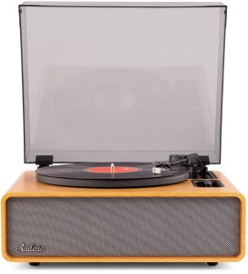 Gramofon Audizio Gramofon HIFI BT Laredo jasnobrązowy Audizio one size 9