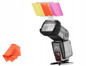 Quadralite Zestaw filtrów Falcon CFA-30K do lamp reporterskich 2