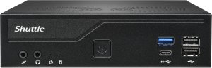 Komputer Shuttle DH610V2 S1700 H610 BLACK 120W/GLN HDMI DISPLAY-PORT COM-PORT 2