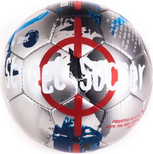 Select Piłka nożna Street Soccer srebrno-niebieska r. 4.5 1
