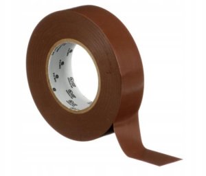 3M Tama izolacyjna 19mm x 20m PVC Temflex 165 brązowa 7100184802 2