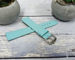 Hirsch Skórzany wodoodporny pasek do zegarka 18 mm HIRSCH Bologna M 01802183-2-18 . 5