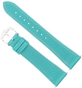 Hirsch Skórzany wodoodporny pasek do zegarka 18 mm HIRSCH Bologna M 01802183-2-18 . 6