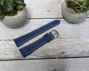 Hirsch Skórzany wodoodporny pasek do zegarka 20 mm HIRSCH Bologna L 01802080-2-20 . 6