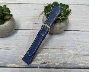 Hirsch Skórzany wodoodporny pasek do zegarka 20 mm HIRSCH Bologna L 01802080-2-20 . 7