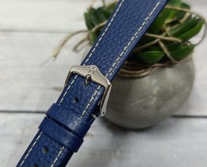 Hirsch Skórzany wodoodporny pasek do zegarka 20 mm HIRSCH Bologna L 01802080-2-20 . 9