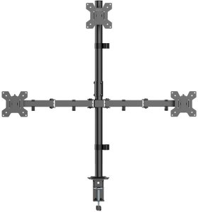 LogiLink Uchwyt biurkowy na 3 monitory 17" - 27" (BP0218) 2