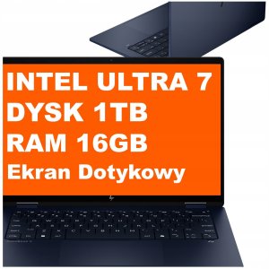 Laptop HP Laptop HP OmniBook X Flip 14-fm0675nd / BK2P5EA / Ultra 7 / 16GB / 1TB / Intel Arc / 3k / Win 11 / Niebieski 2