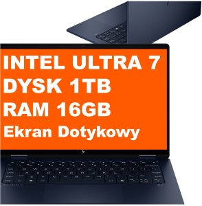 Laptop HP Laptop HP OmniBook X Flip 14-fm0675nd / BK2P5EA / Ultra 7 / 16GB / 1TB / Intel Arc / 3k / Win 11 / Niebieski 10