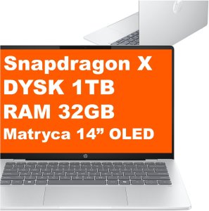 Laptop HP Laptop HP OmniBook 5 14-he0602nd / C85MFEA / Snapdragon X Plus / 32GB / 1TB / Qualcomm Adreno / 2k / Win 11 / Srebrny 7
