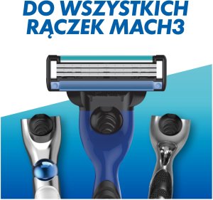 Procter GILLETTE Mach3 Sport Ostrza wkłady wymienne do maszynki do golenia dla mężczyzn 1 op. - 15 szt. 6