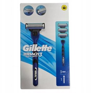 Procter GILLETTE Mach3 Sport Ostrza wkłady wymienne do maszynki do golenia dla mężczyzn 1 op. - 15 szt. 8