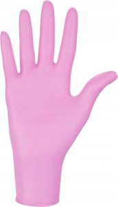 Mercator Medical Rękawice Nitrylowe 100 szt. 10-XL Nitrylex Pink - 10 szt. 9