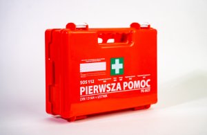 PK-MOT Przenośna Apteczka Zakładowa Z Wieszakiem Montowanym Na Ścianę K13+a 2