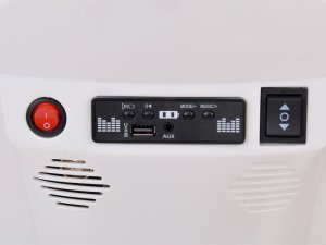 Jokomisiada Klasyczny Skuter na akumulator elektryczny dla dziecka PA0330 pomarańczowy 4