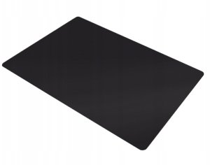 ZOLTA Podkładka mata ochronna pod fotel krzesło biurowe Czarna 140x100 cm 0.5 mm 3