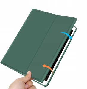 4kom.pl Etui i KLAWIATURA touchpad do Xiaomi Pad 7 / Pad 7 PRO 11.2 uchwyt na rysik, zielone 3