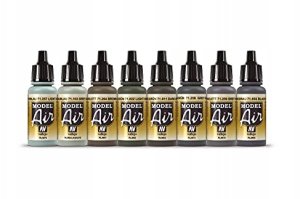 Vallejo Vallejo: 71.166 - Model Air - Air War - Luftwaffe Colors - 1941 to End-War (8x18 ml) 4