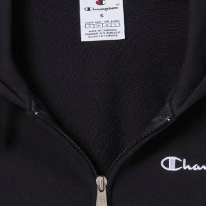 Champion Full Zip Hoodie Sweatshirt czarna 118406 KK001 S 4