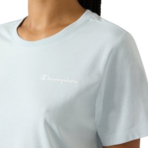 Champion Koszulka damska Short Sleeve T-shirt błękitna 118408 BS224 XS 4