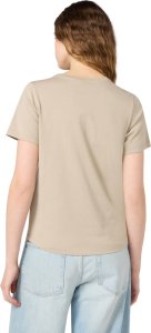 Champion Koszulka damska Short Sleeve T-shirt beżowa 118408 MS041 XS 3