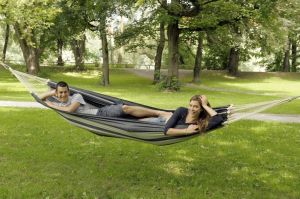 Amazonas Hamak XXL Paradiso Silver 250x175cm (AZ-1019800) 2