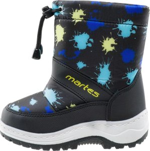 Martes Dziecięce śniegowce Martes BAMPI KIDS black/inkblots rozmiar 24 2