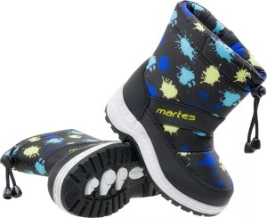 Martes Dziecięce śniegowce Martes BAMPI KIDS black/inkblots rozmiar 24 4