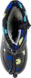 Martes Dziecięce śniegowce Martes BAMPI KIDS black/inkblots rozmiar 24 6