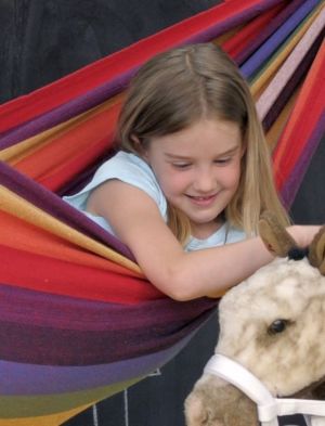 Amazonas Hamak dla dzieci Chico Rainbow 220x120cm (AZ-1012110) 4