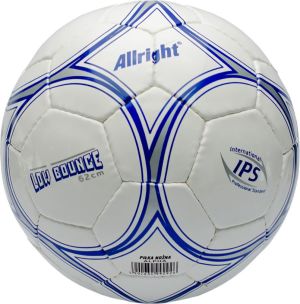 Allright Piłka nożna Alpha biało-niebieska r. 4 (FBHALAP) 1