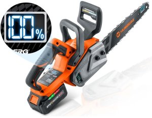 Piła łańcuchowa Humberg 12" akumulatorowa pilarka do drewna HM-436 (543611) 7