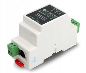 Konwerter światłowodowy Waveshare RS485/RJ45 konwerter - TCP/IP do portu szeregowego 2