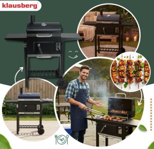 Palenisko ogrodowe Klausberg Grill ogrodowy, zaawansowane, pełna kontrola grillowania, klausberg 5