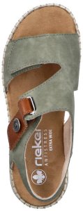 Rieker Rieker Sandals 66280-52 Zielone 39 4